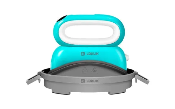 LOKLiK ImPress™ Hat sitting on its safety base.