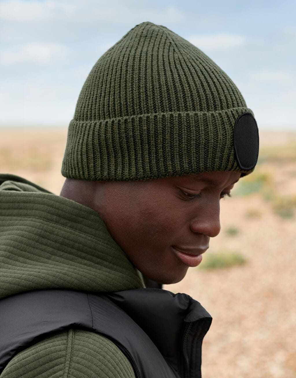 Beechfield Circular Fashion Patch Beanie Beechfield Circular Fashion Patch Beanie