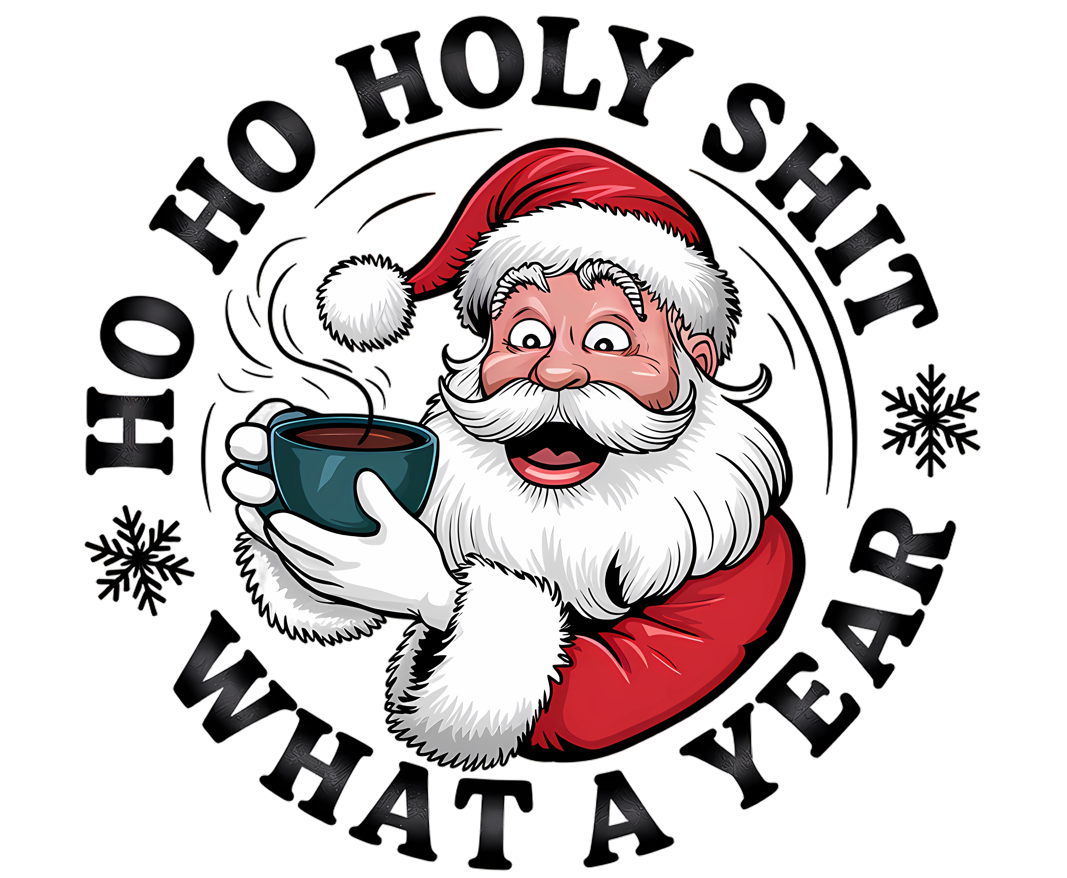 DTF Design kant en klaar – Santa Christmas CH0009 DTF Design kant en klaar – Santa Christmas CH0009