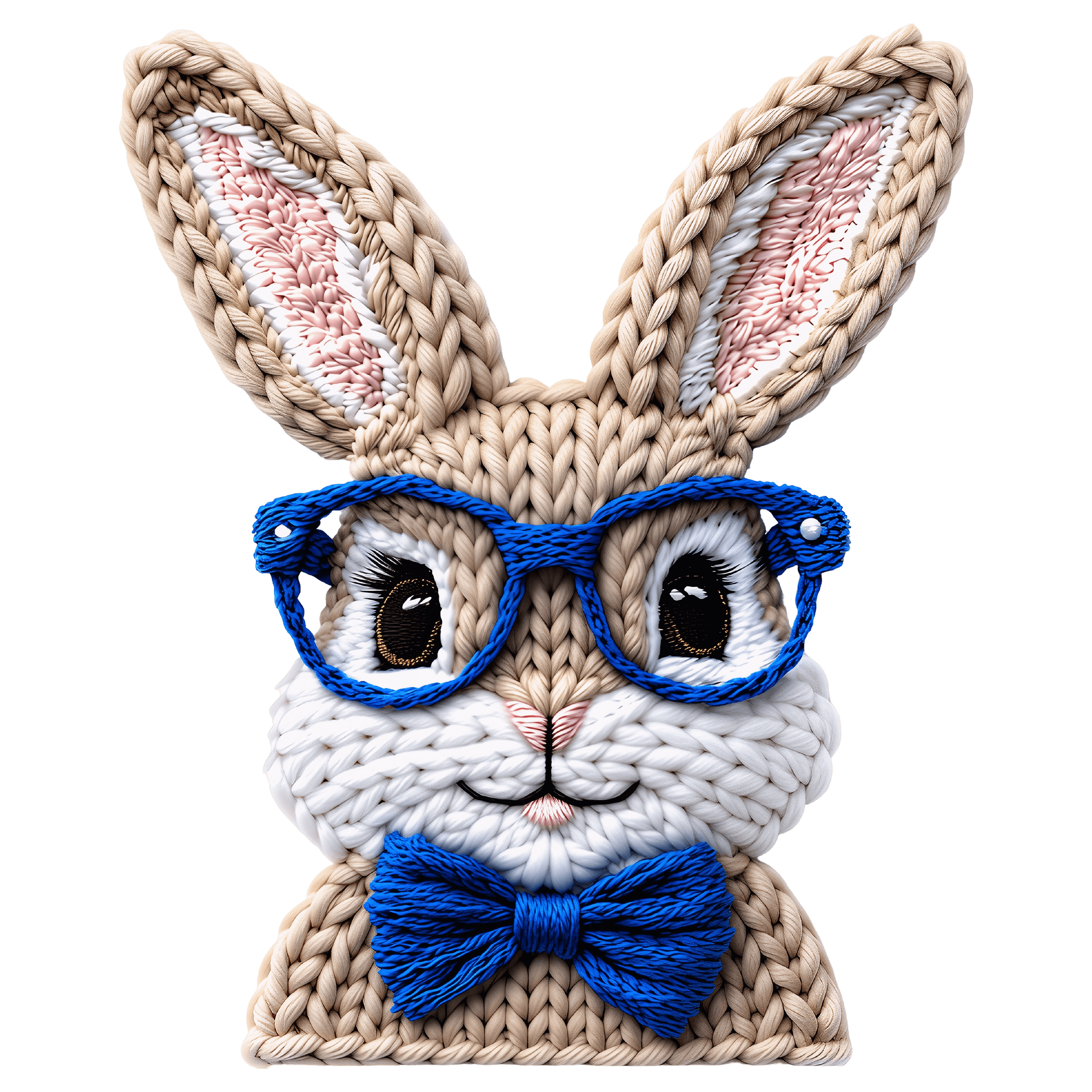 DTF Design kant en klaar –Yarn Crochet Easter PS0003 DTF Design kant en klaar –Yarn Crochet Easter PS0003