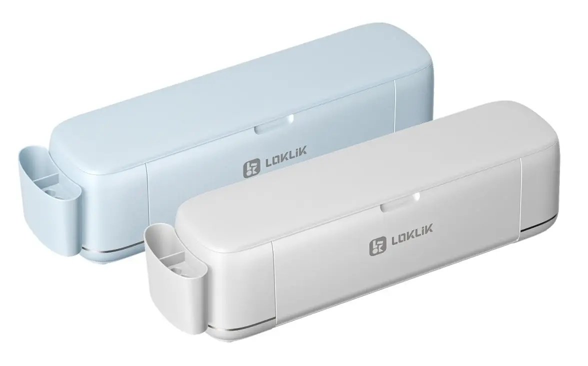 LOKLiK iCraft™ in Bubble Blue and Daisy White.