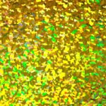 Holographic Vinyl – Crystal Gold H0088