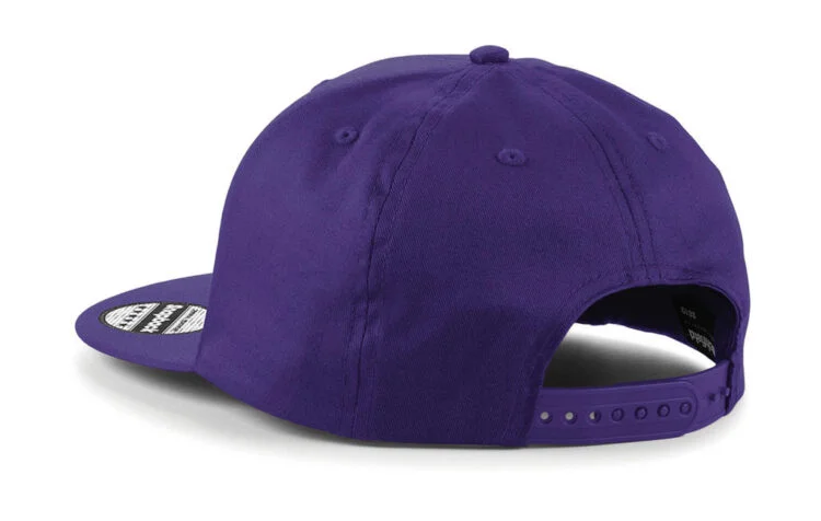 Beechfield 5 panel cheap snapback rapper cap