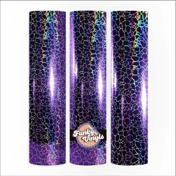FunkyVinyls Opal Crack Purple