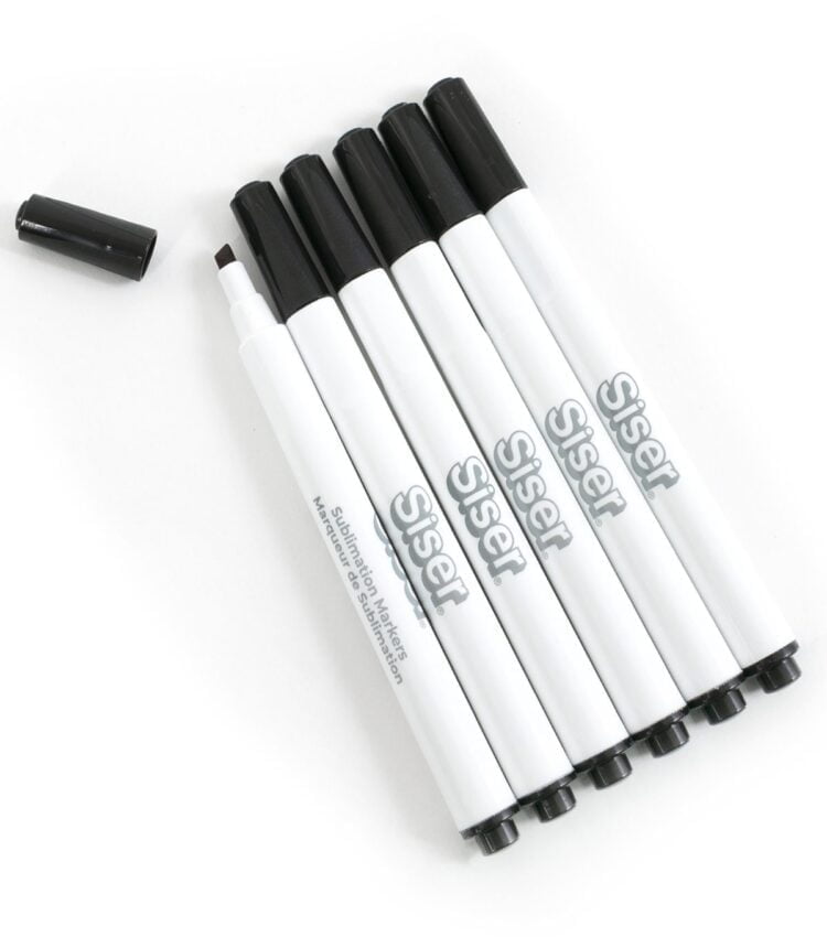 Siser Sublimation Markers BlackMarkers