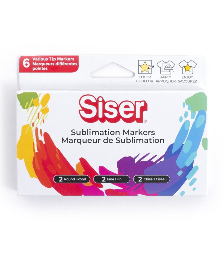 Siser Sublimation Markers BlackPack