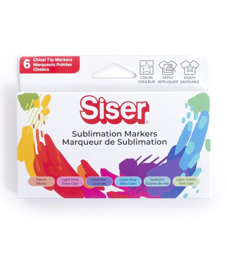 Siser Sublimation Markers PastelPack