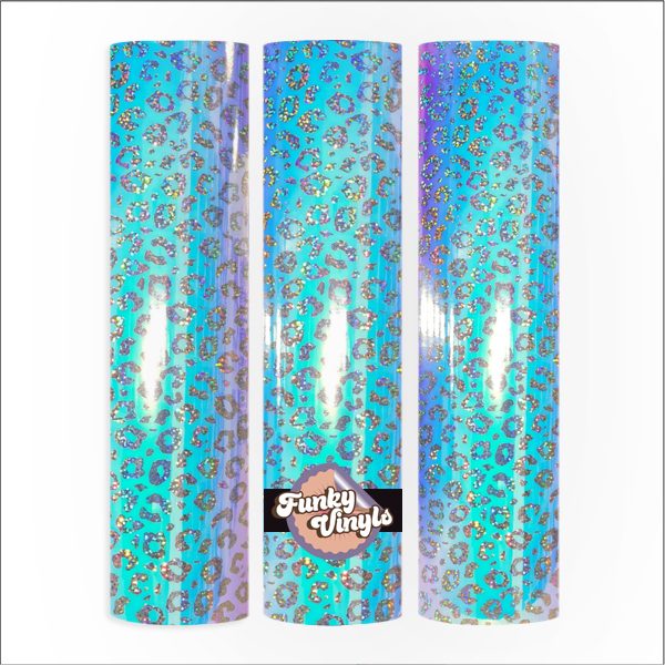 FunkyVinyls Opal Leopard White