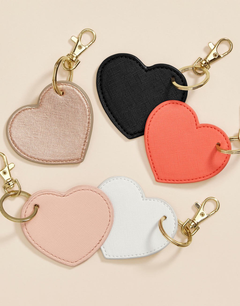 Bagbase Boutique Heart Key Clip