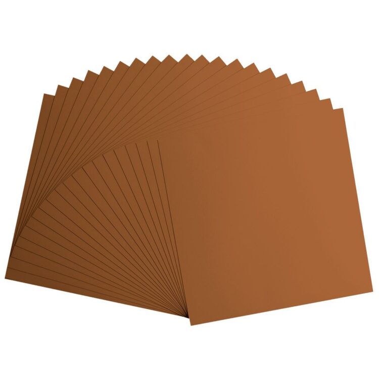 Florence • Cardstock Papier Glad 30,5x30,5cm Brick