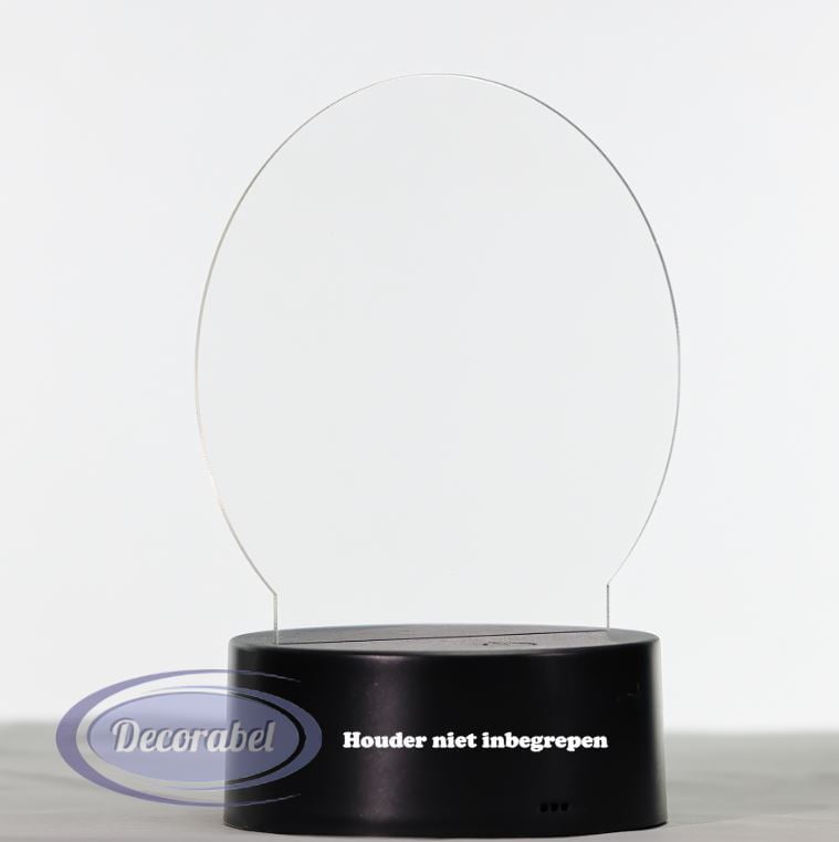 Ledplaatje Rond zonder houder