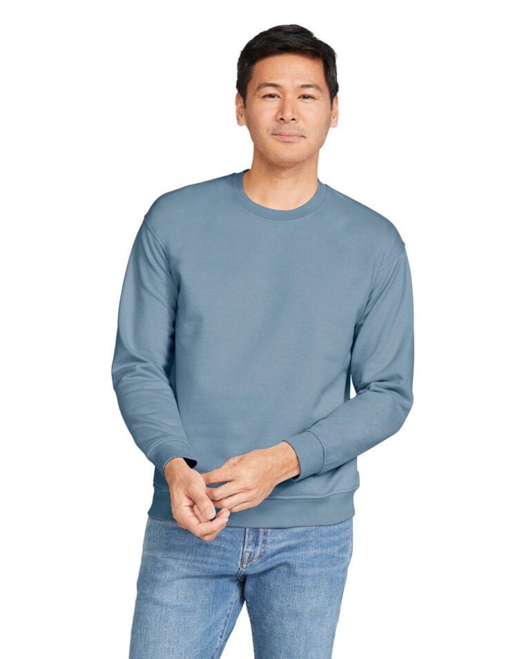 Gildan Softstyle Midweight Fleece Adult Crewneck