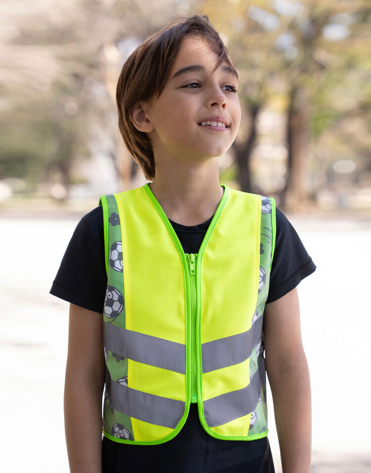 Children's Safety Vest Action