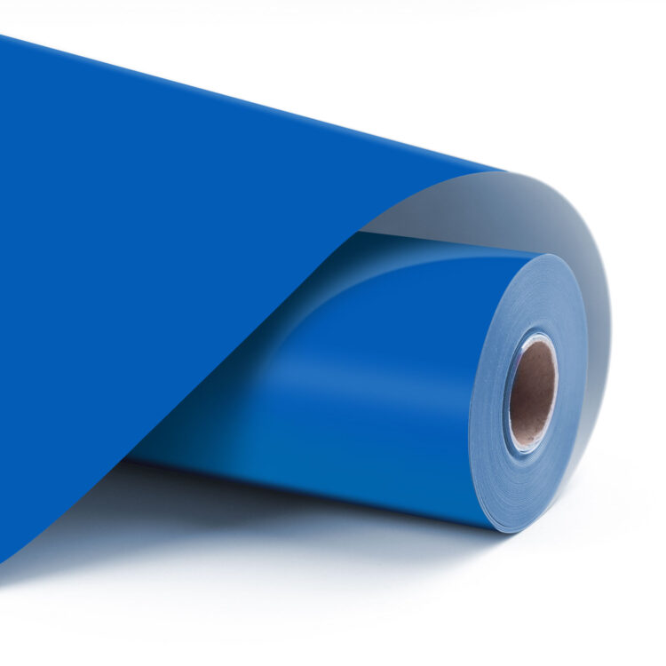 LOKLiK Permanent Adhesive Vinyl Matte - Blue - 30.5 x 180 cm