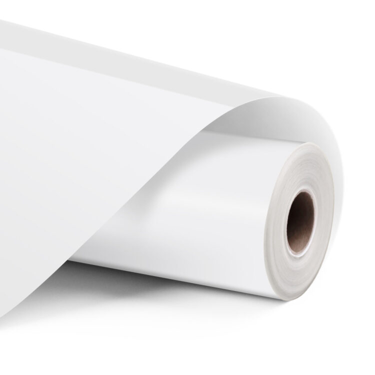 LOKLiK Permanent Adhesive Vinyl Matte 12 m - White - 30.5 x 1200 cm