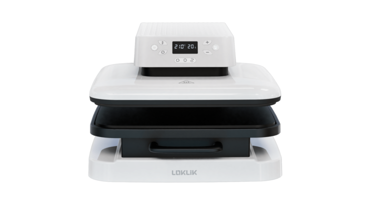 LOKLiK Auto Heat Press - White