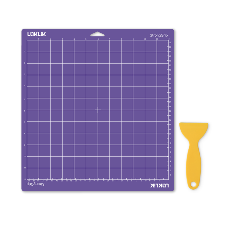 LOKLiK Cutting Mat 3 Pack - Purple Hard Grip