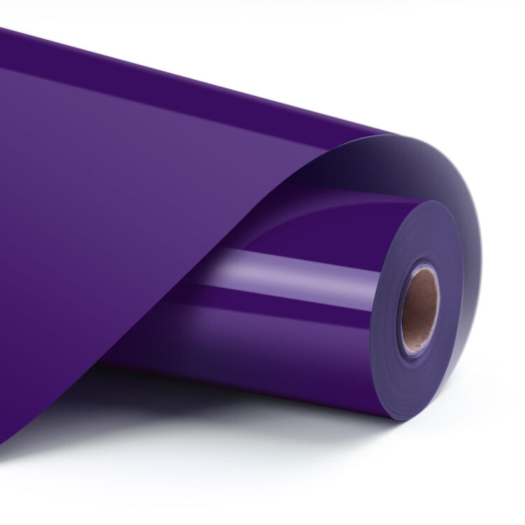 LOKLiK Heat Transfer Vinyl Basic - Purple - 30.5 x 180 cm