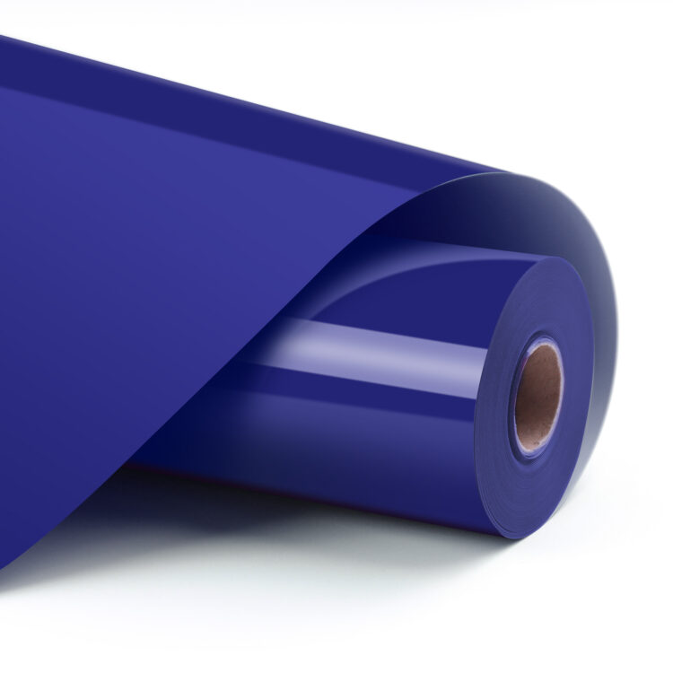 LOKLiK Heat Transfer Vinyl Basic - Royal Blue - 30.5 x 180 cm