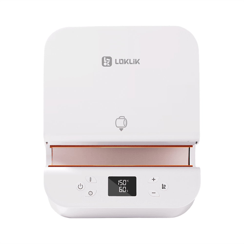 LOKLiK Auto Tumbler Heat Press – White