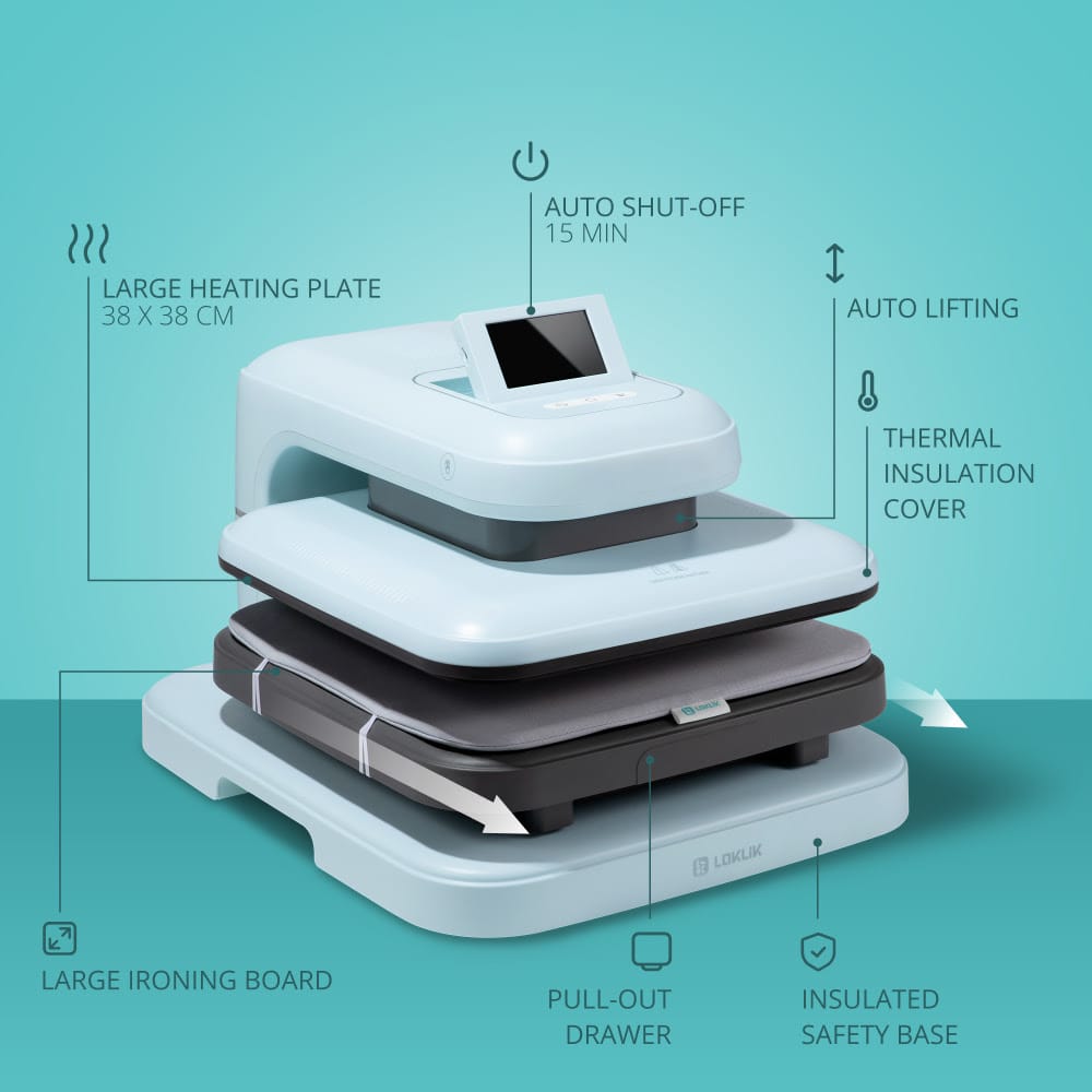LOKLiK ImPress™ Auto 2 Smart - Bubble Blue - Afbeelding 3