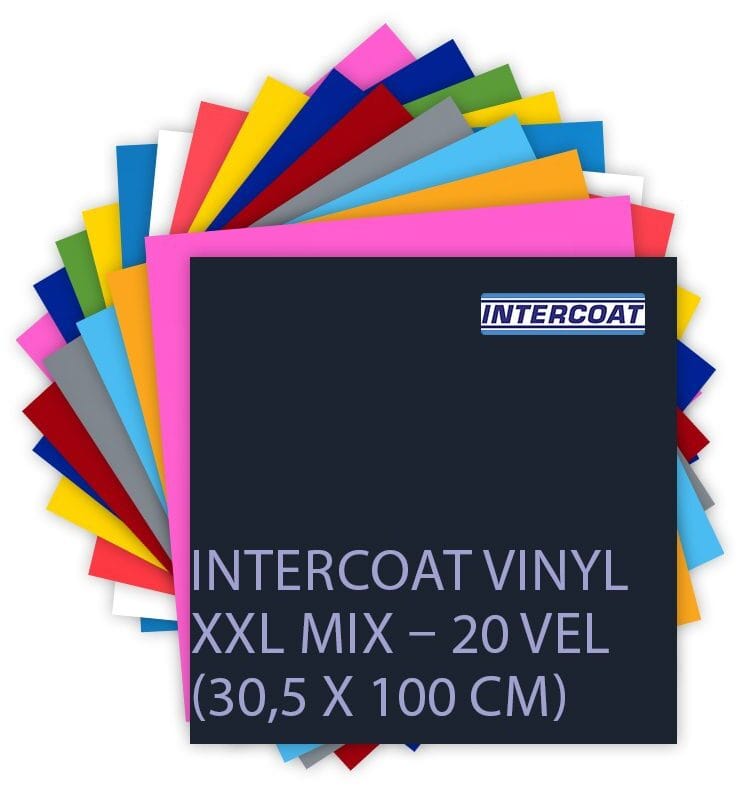 Intercoat Vinyl Mat XXL Mix – 20 vel (30,5 x 100 cm)