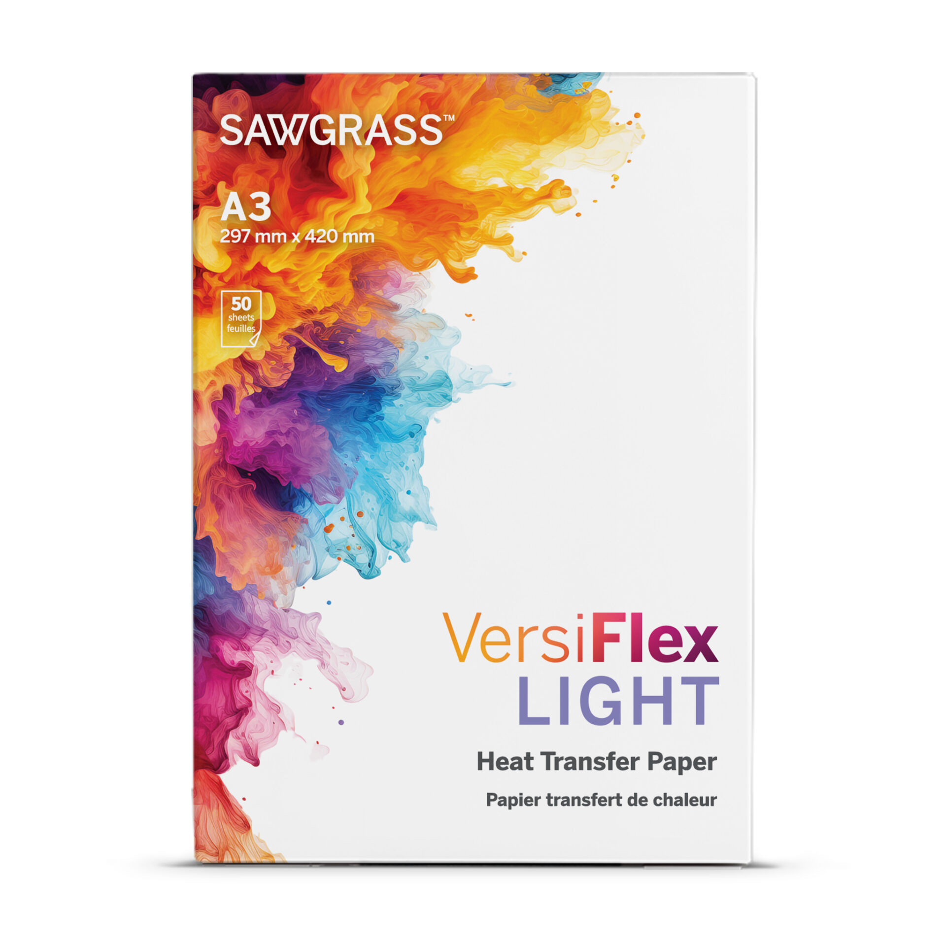 Sawgrass VersiFlex Light Heat Transfer Paper A3- 50 vellen