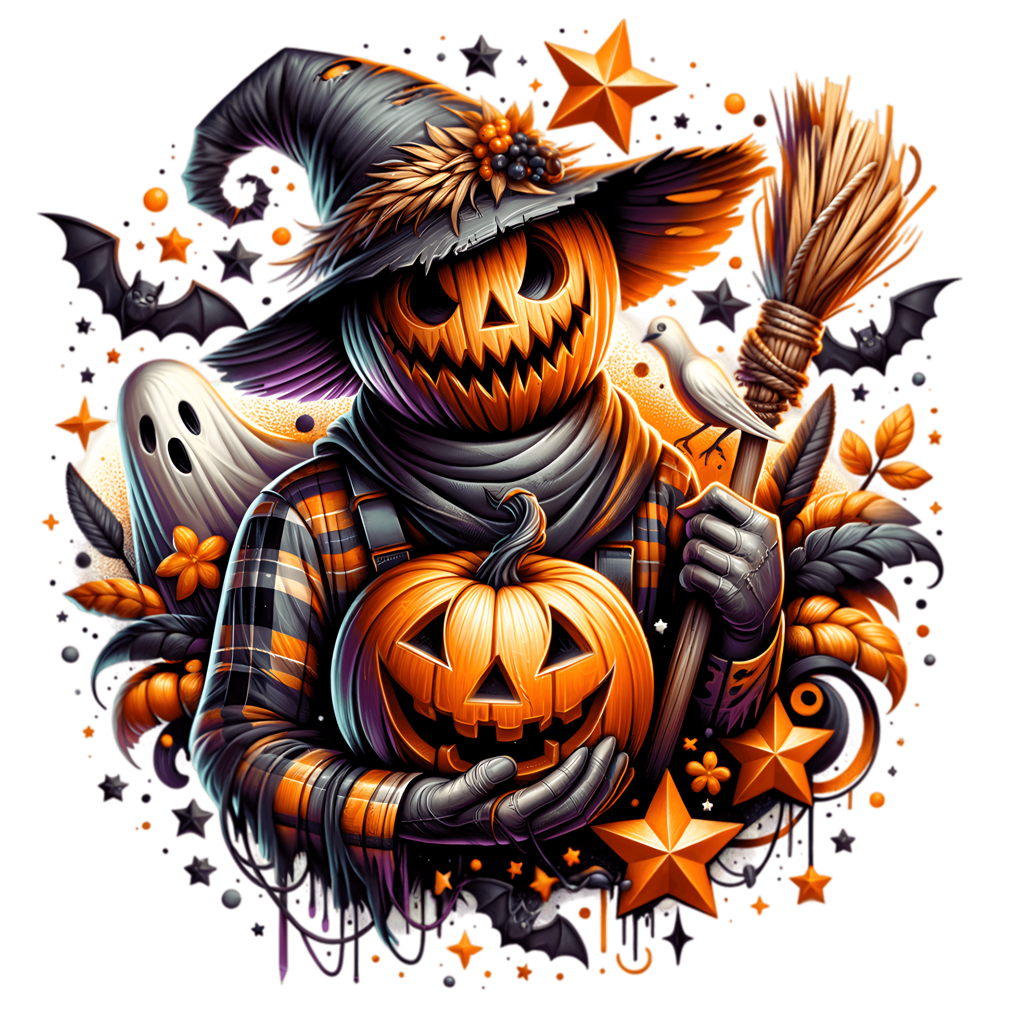 DTF Design kant en klaar – Scarecrow S0002