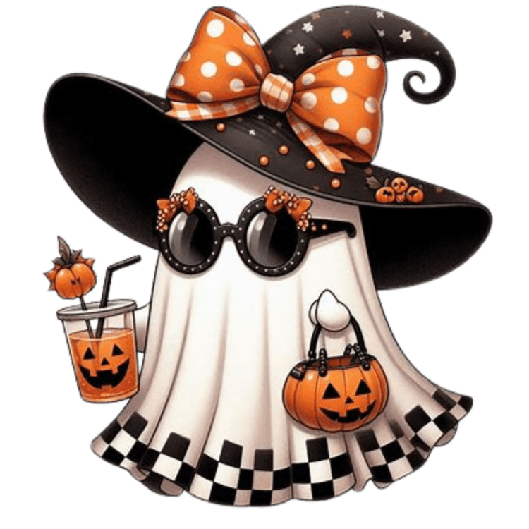 DTF Design kant en klaar – Cute Funny Pumpkin S0003