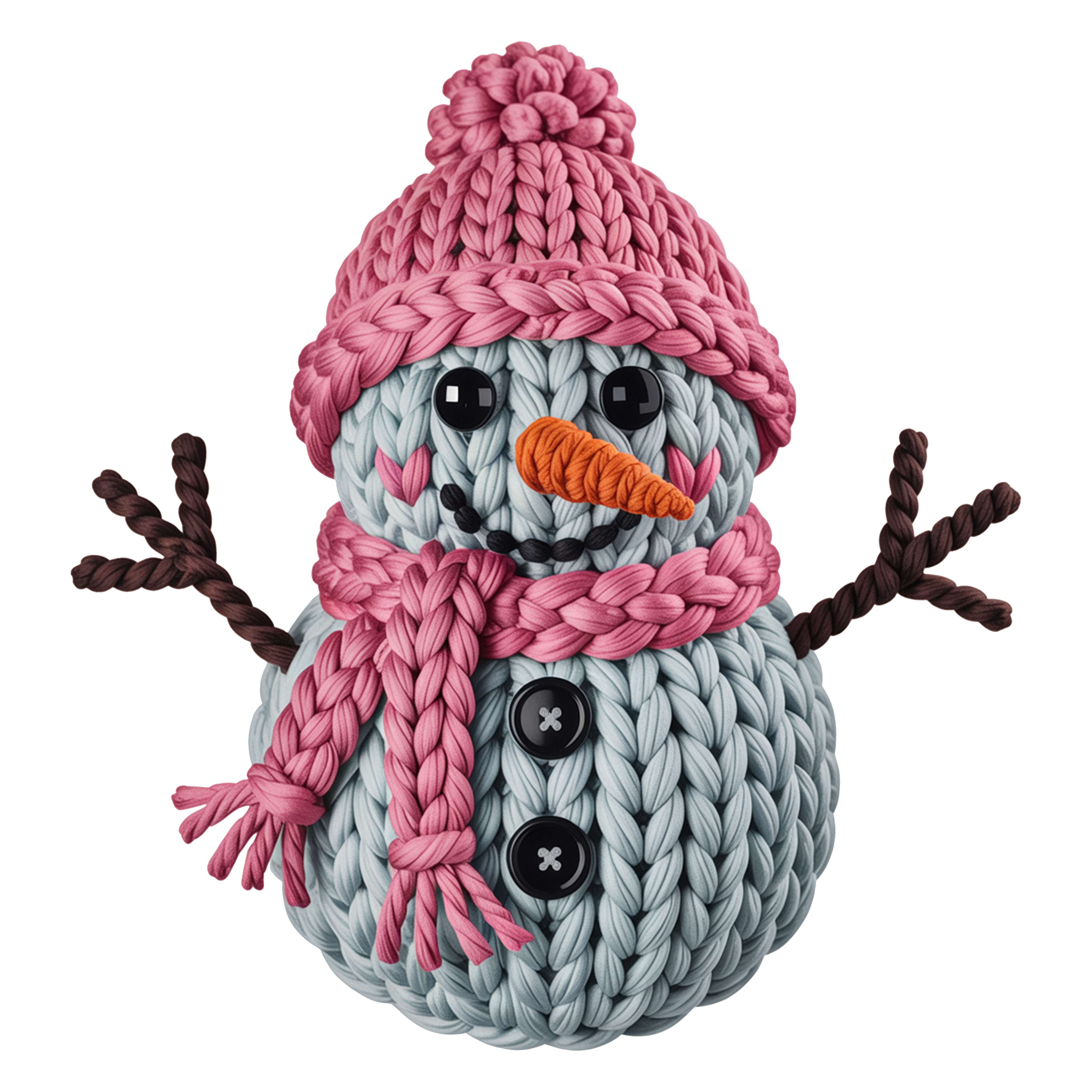 DTF Design kant en klaar –Christmas Crochet CH0016