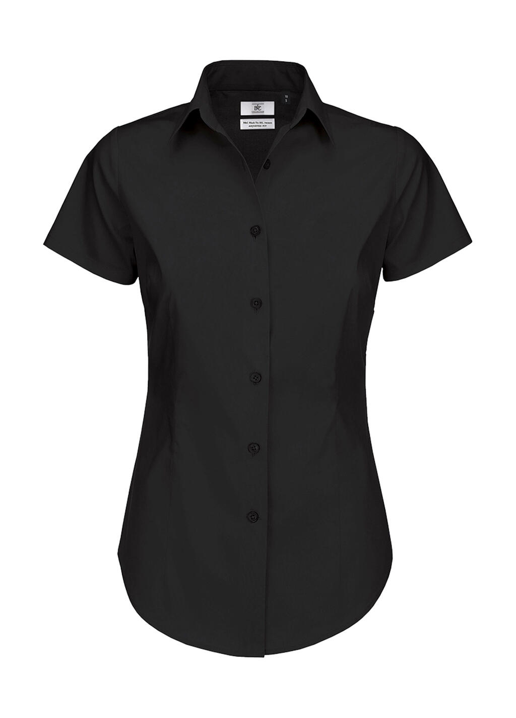 B&C Black Tie SSL/women Poplin Shirt