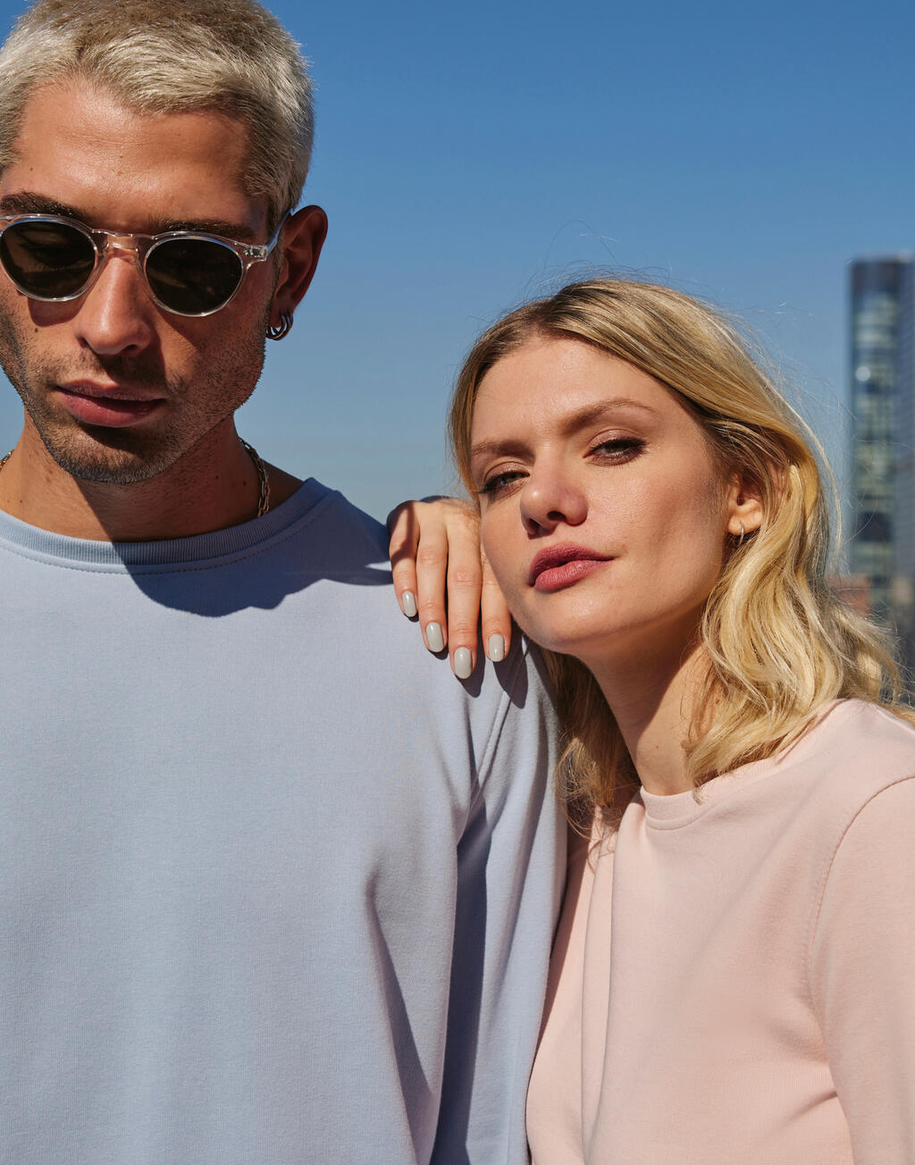 B&C Crew Neck /women French Terry - Afbeelding 3