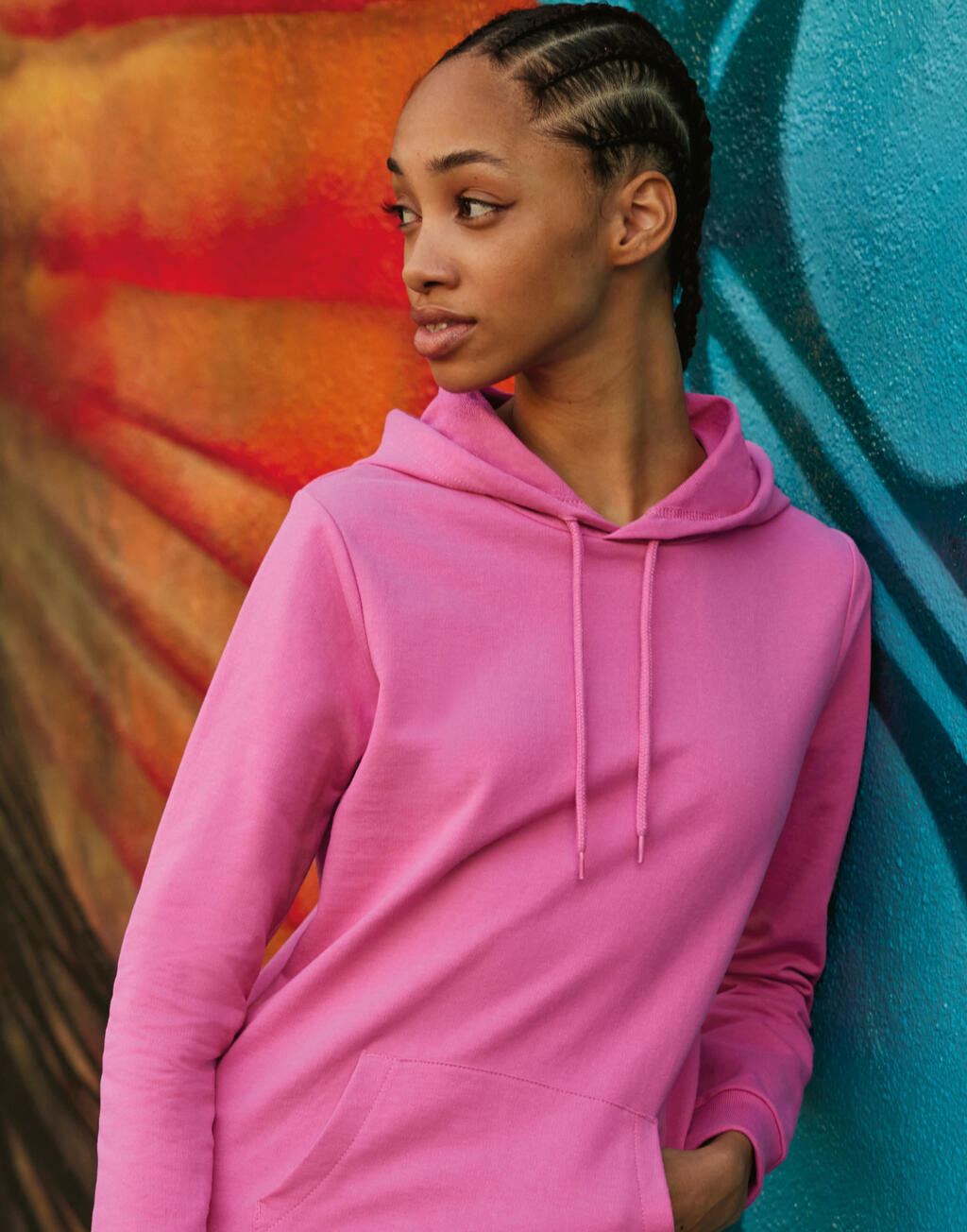 B&C #Hoodie /women French Terry