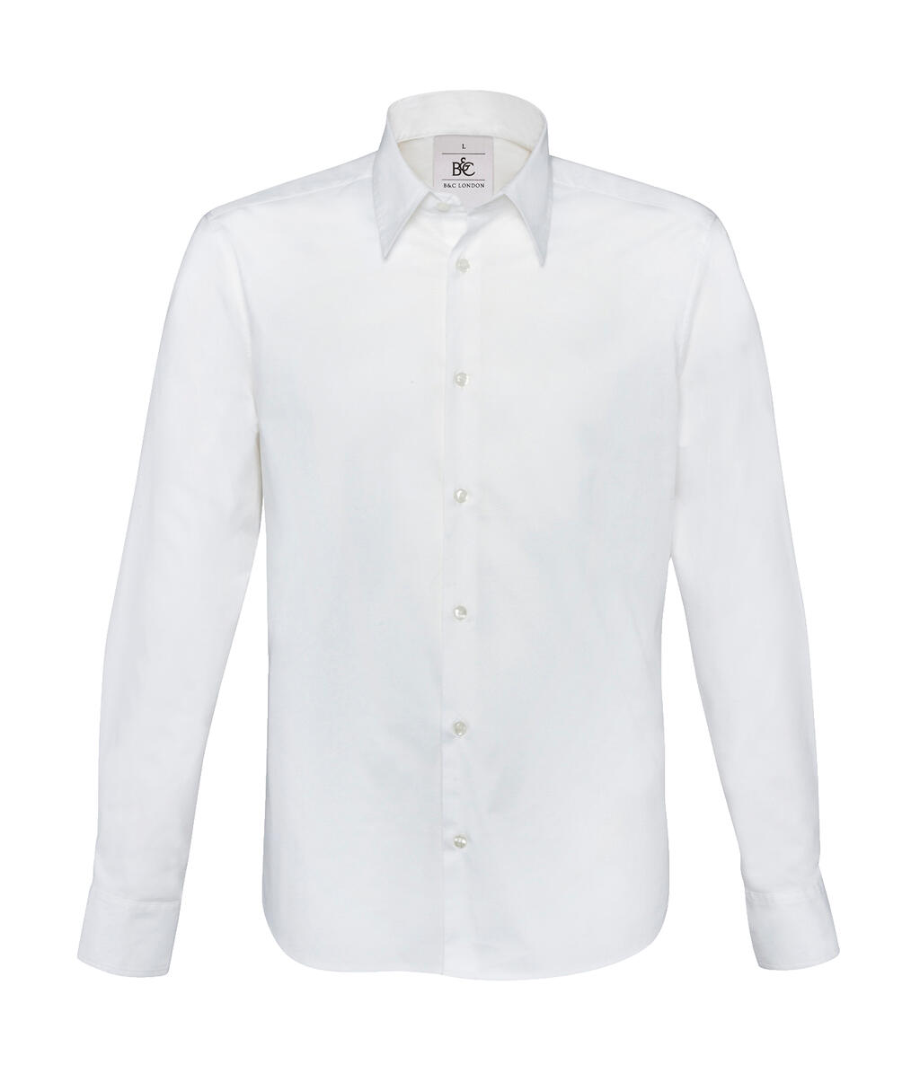 B&C London Stretch Shirt LS