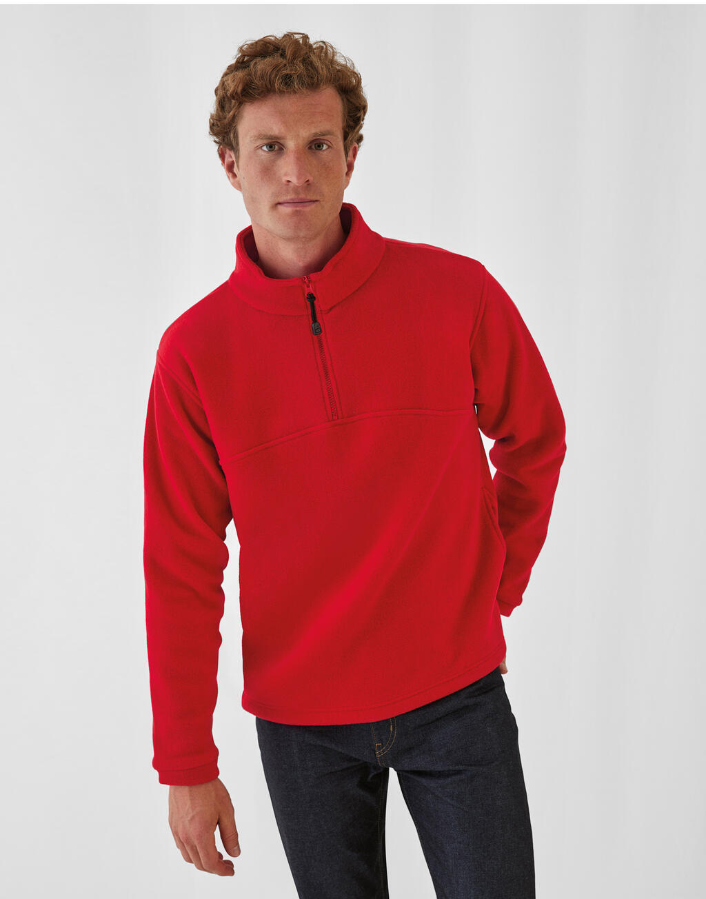 B&C Outerwear Highlander+ 1/4 Zip Fleece Top