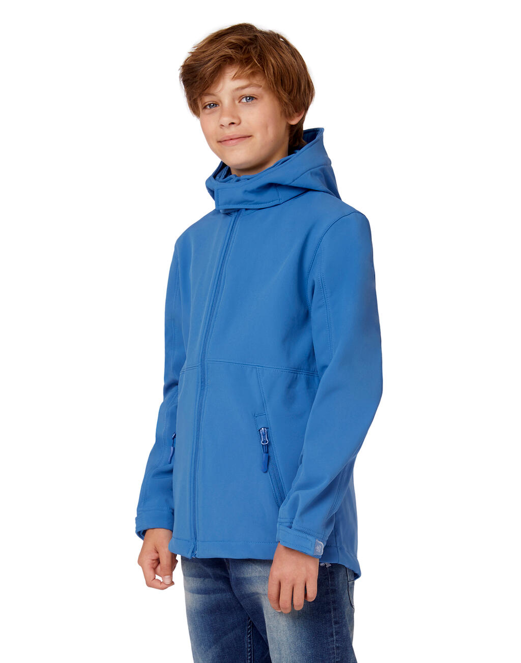 B&C Outerwear Hooded Softshell/kids