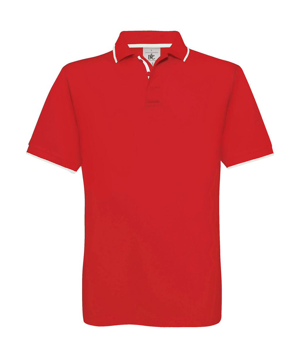 B&C Safran Sport Tipped Polo