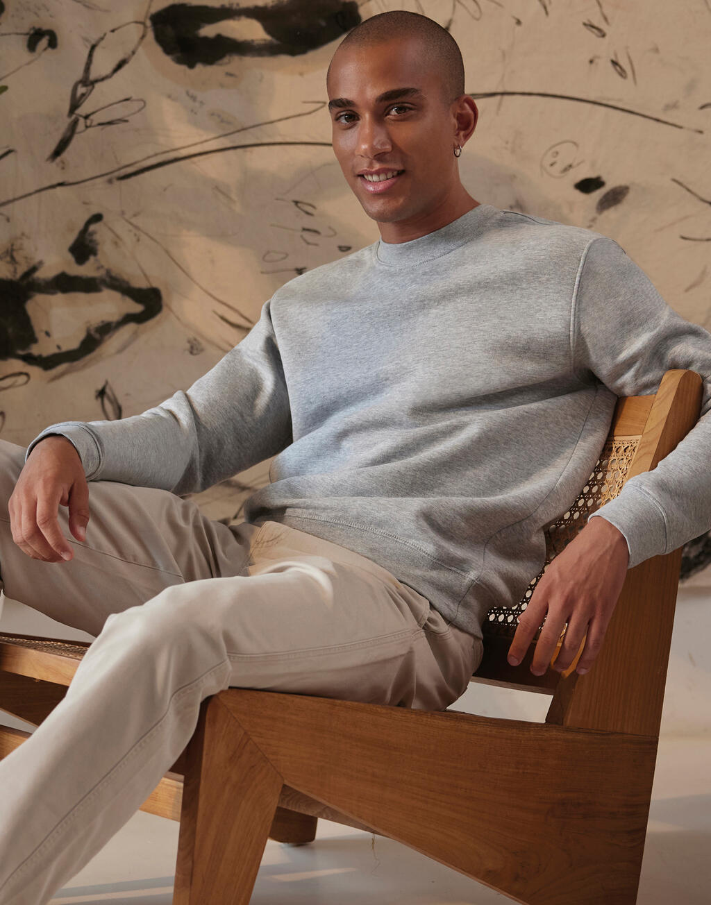 B&C Set In Sweatshirt