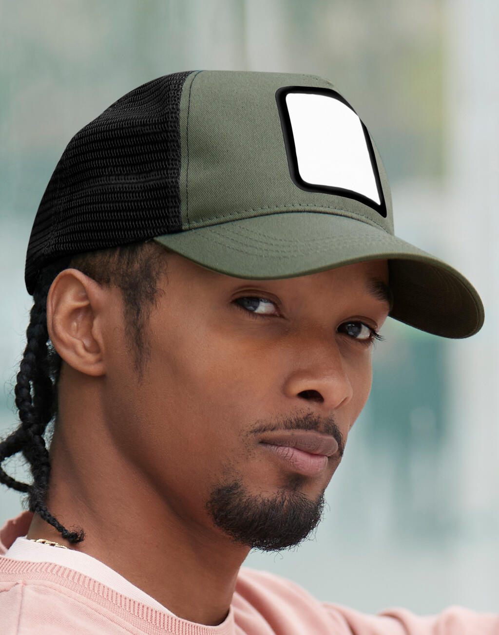 Beechfield Appliqué Patch 5 Panel Trucker