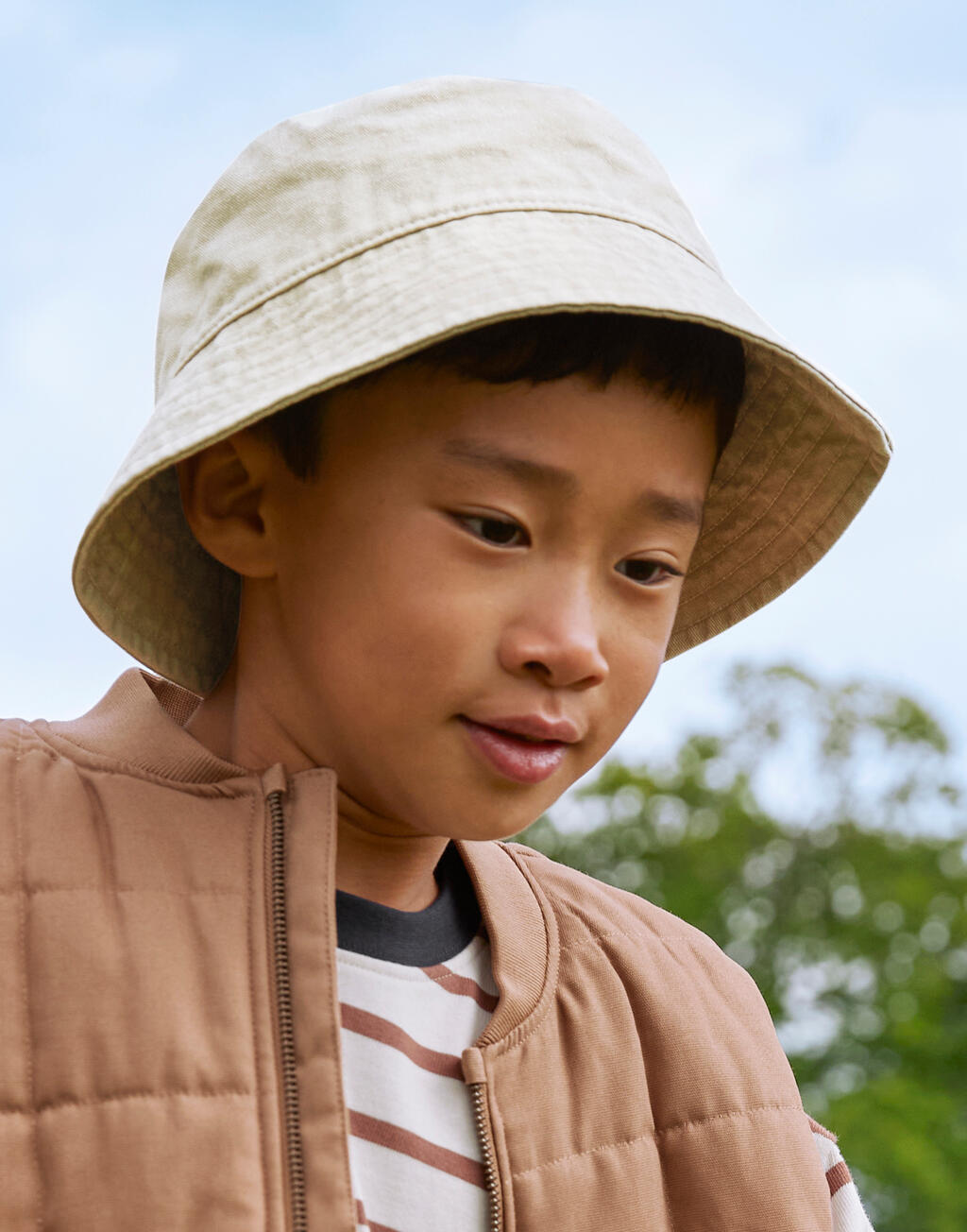 Beechfield Junior Vintage Bucket Hat