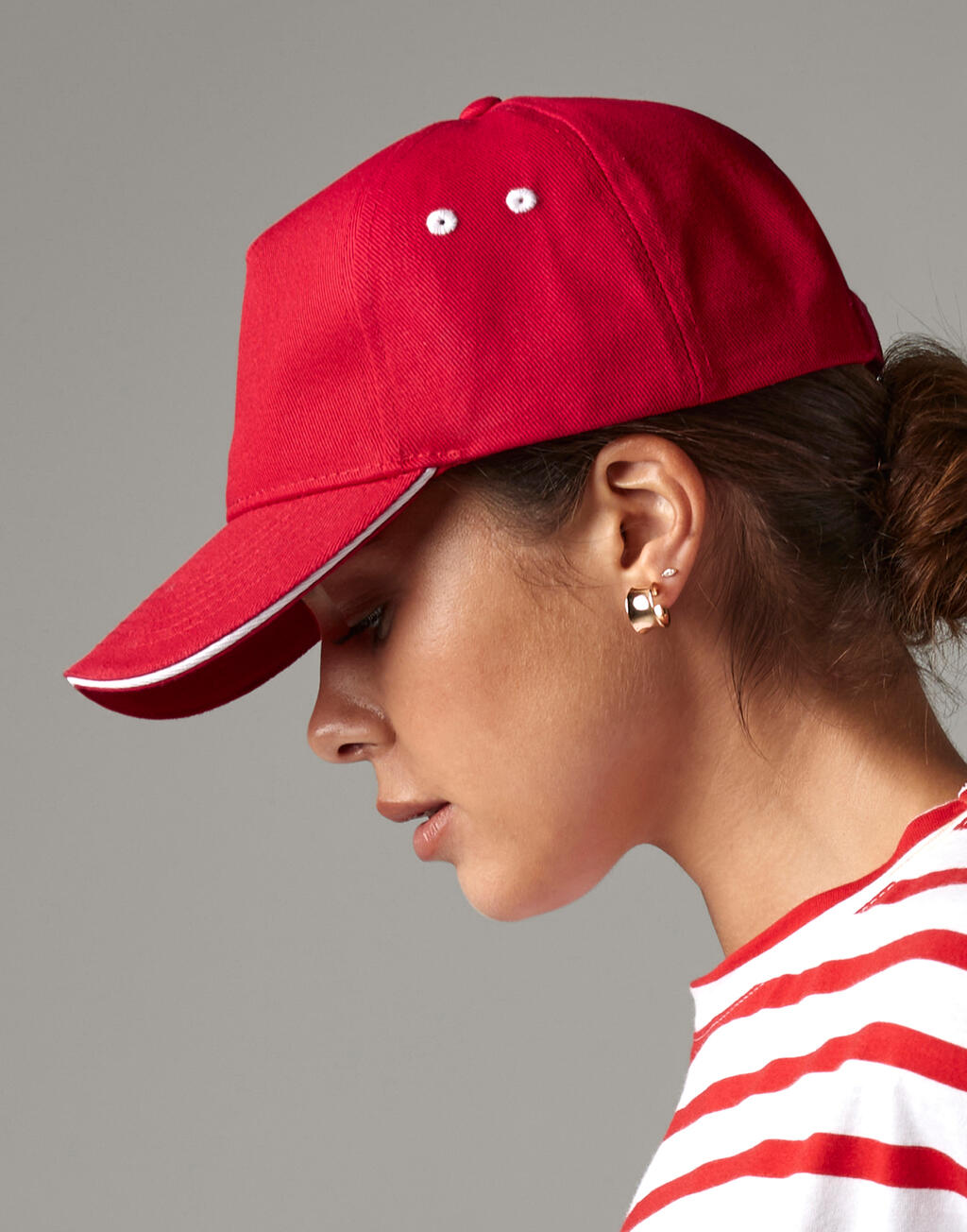 Beechfield Ultimate 5 Panel Cap – Sandwich Peak