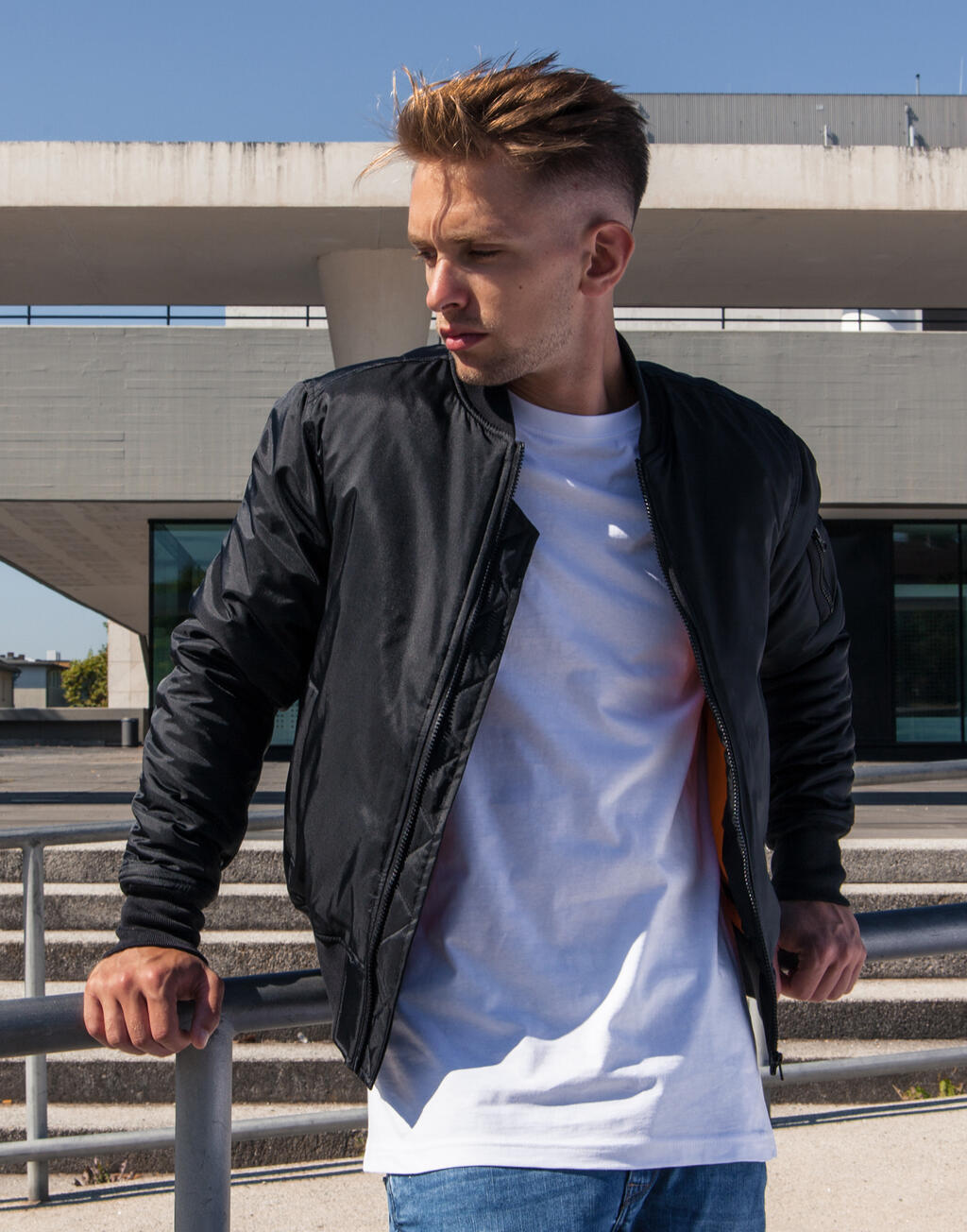 Build Your Brand Bomber Jacket