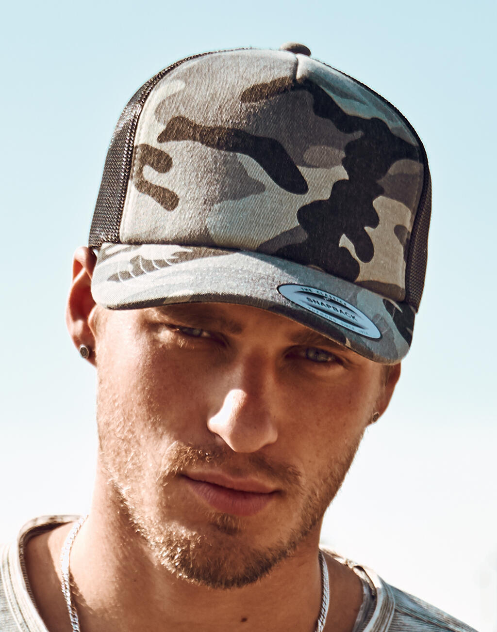 Flexfit Camo Trucker Cap