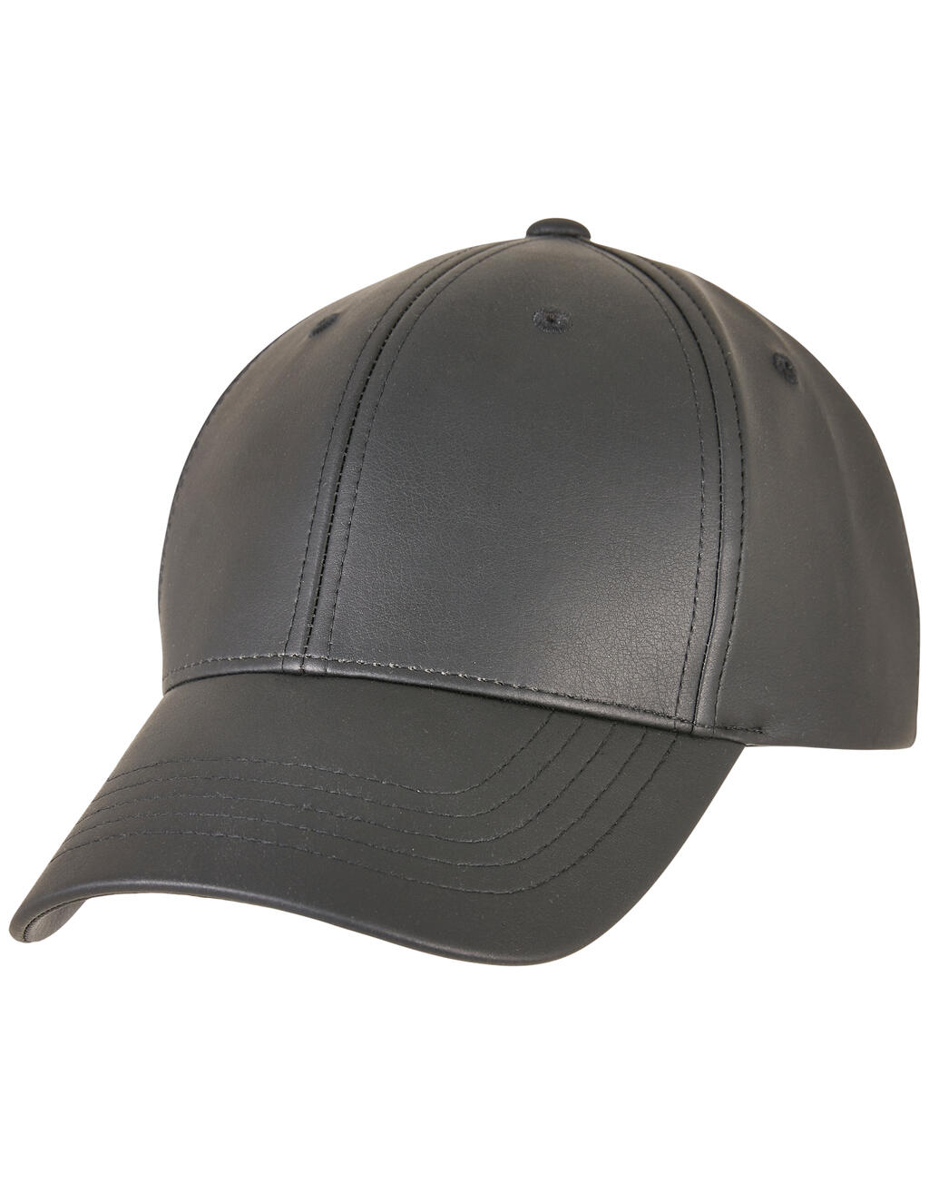 Flexfit Synthetic Leather Alpha Shape Dad Cap