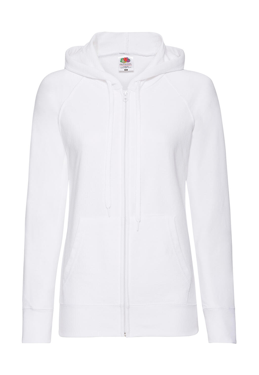 Fruit of the Loom Ladies Lightweight Hooded Sweat Jacket