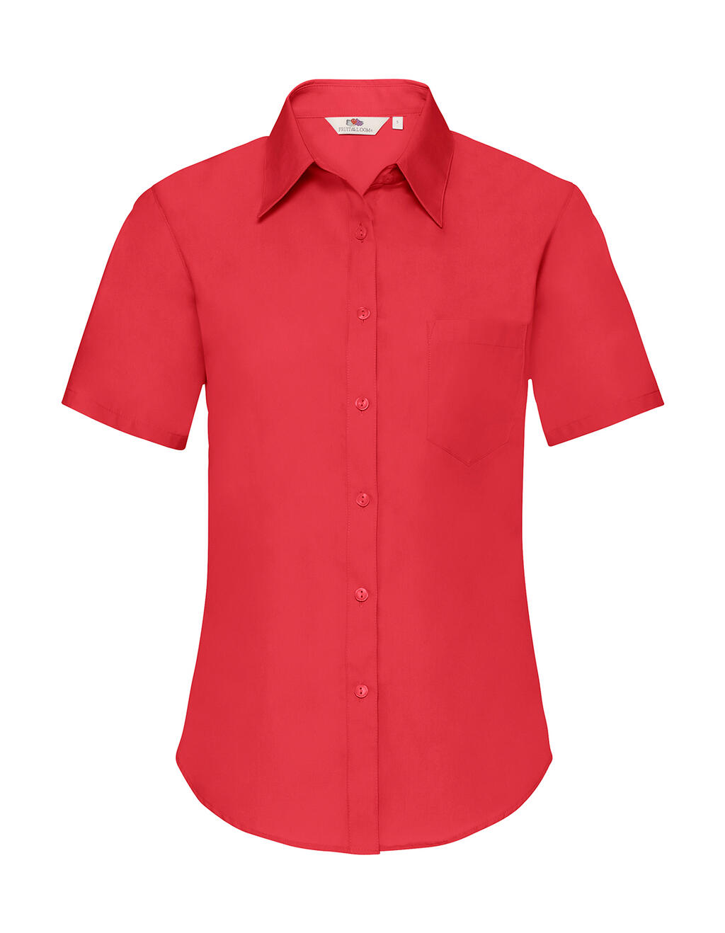 Fruit of the Loom Ladies Poplin Shirt