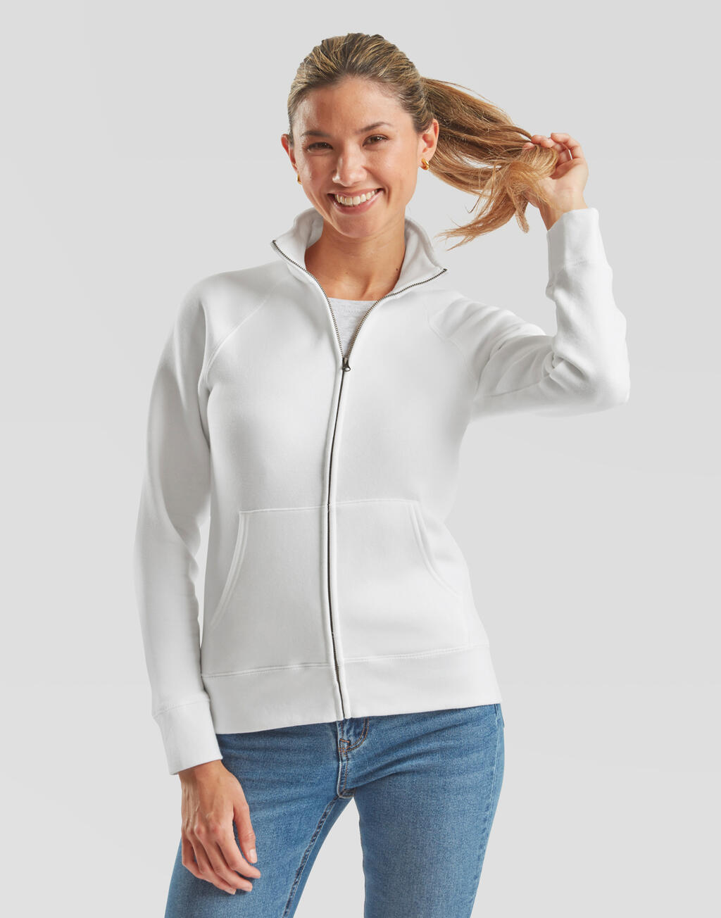 Fruit of the Loom Ladies Premium Sweat Jacket