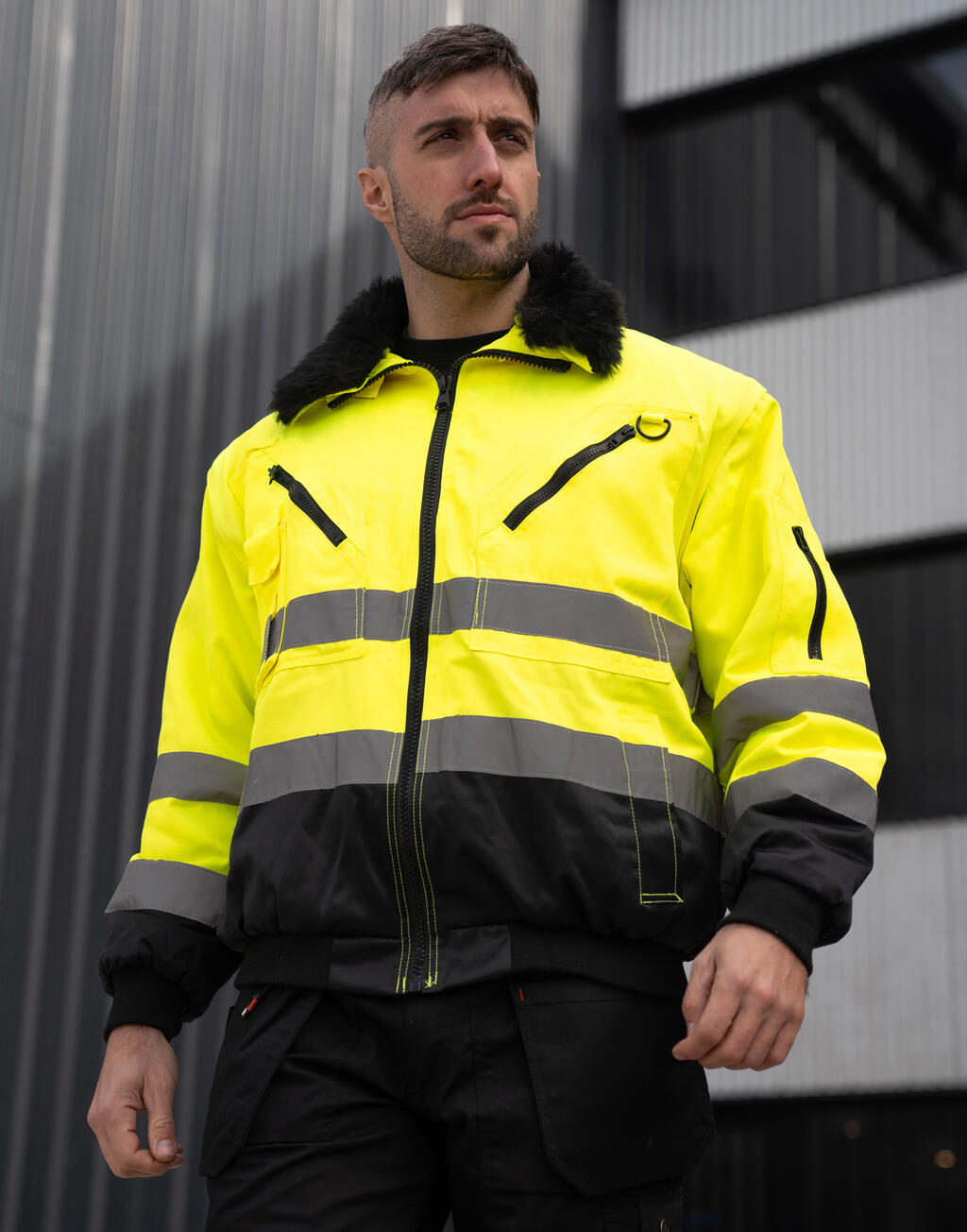 Korntex Hi-Vis Pilot Jacket “Oslo”
