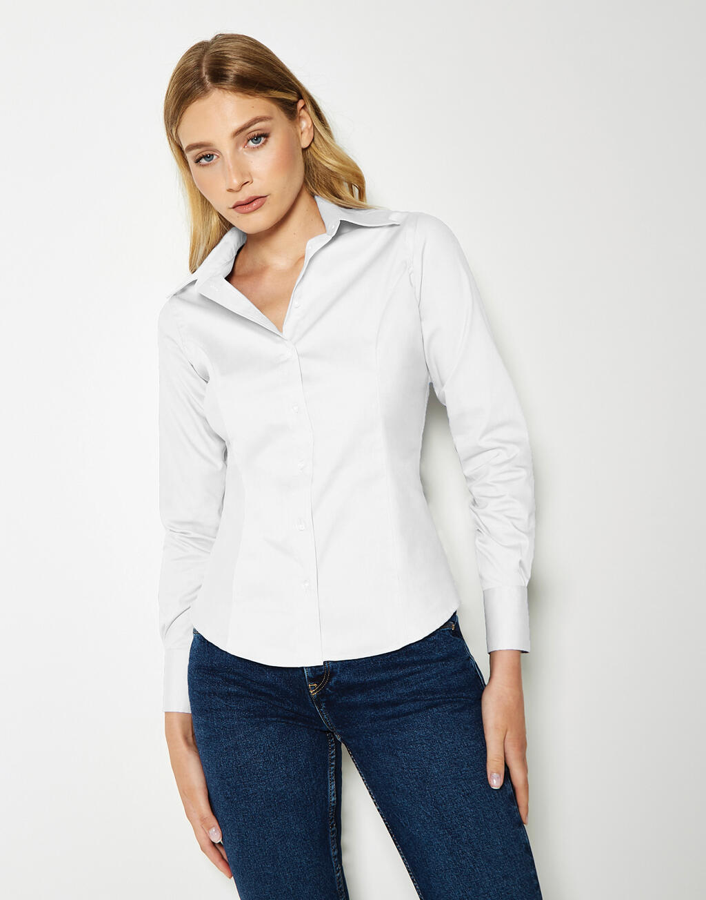 Kustom Kit Women’s Tailored Fit Premium Oxford Shirt