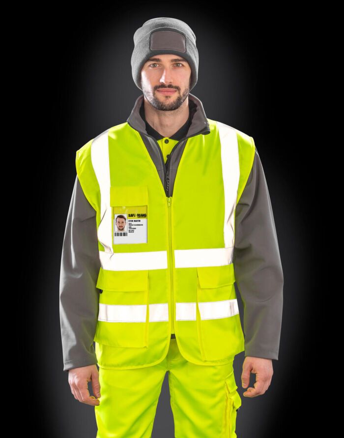 Result Safe-Guard Heavy Duty Polycotton Security Vest - Decorabel